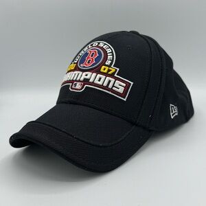 New Era MLB Black Boston Red Sox 2007 World Series Champions Cap